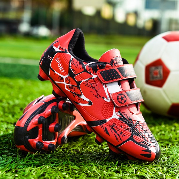 Men Boy Kids Soccer Cleats Turf Football Soccer Shoes TF Hard Court Sneakers Trainers New Design Football Boots Size 28-38 