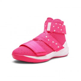 Bright colors durable buckle strap footwear high top sport shoes