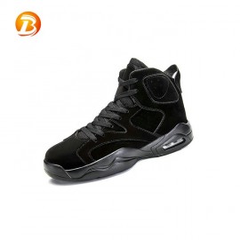 Custom fashion breathable wear-resistant rubber-soled basketball shoes for men