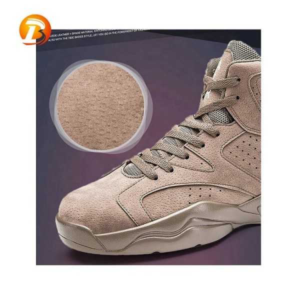 Custom fashion breathable wear-resistant rubber-soled basketball shoes for men 