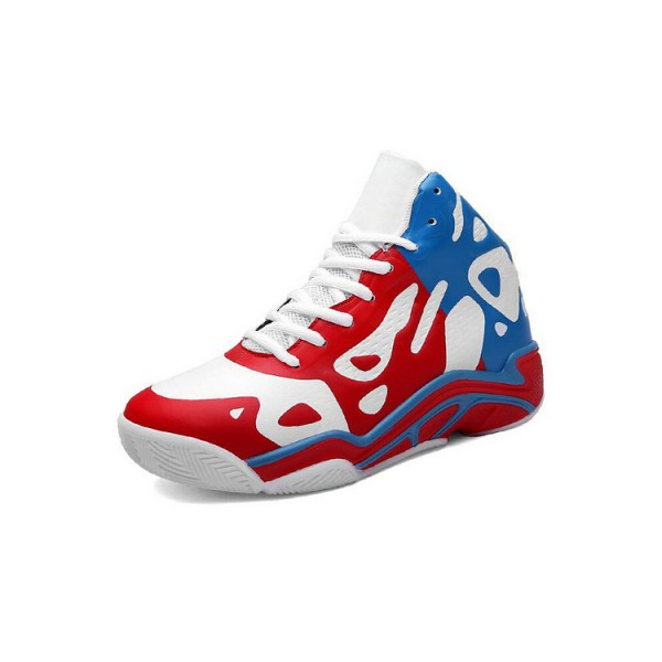 High cut sneakers gym adult man basketball shoes 