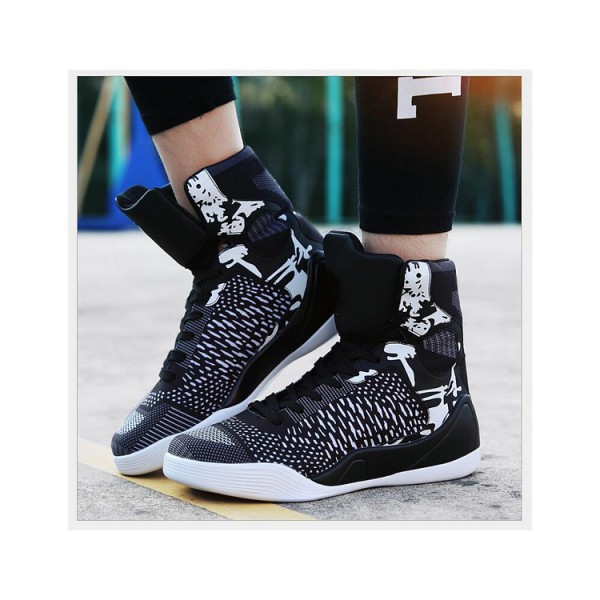 Latest model pu outsole active high neck sport basketball shoes 