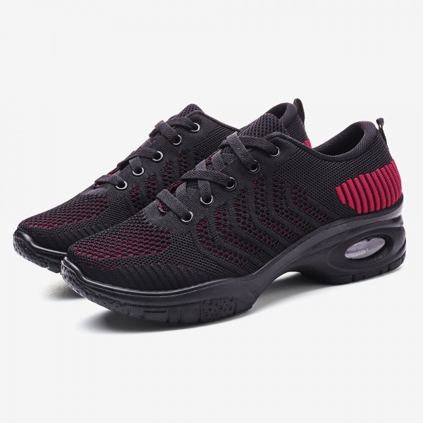 Women Cushioned Breathable Casual Shoes Wear-resisting Sneakers 